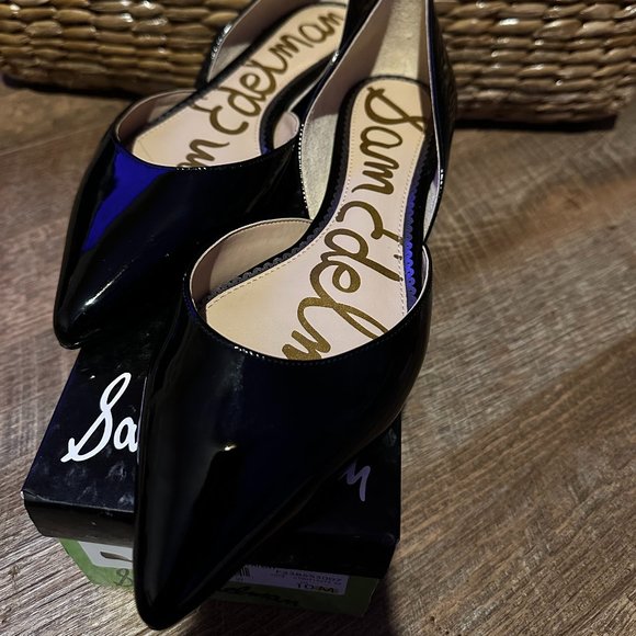 Sam Edelman Shoes - New with box Sam Edelman Rodney flats black patent size 10